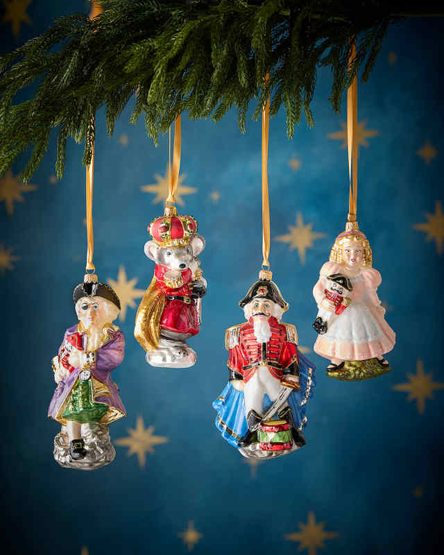 The Nutcrackers Christmas Ornaments, Set of 4